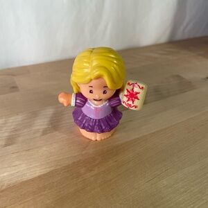 Little People Disney Princess Rapunzel with white/red book in hand